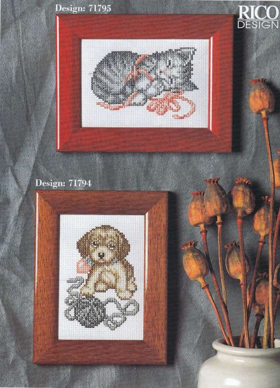 Rico Design - Band 21 - Hund und Katze